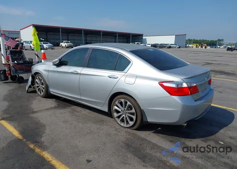 2013 Honda Accord Sport from USA, damaged, VIN 1HGCR2F5XDA157926
